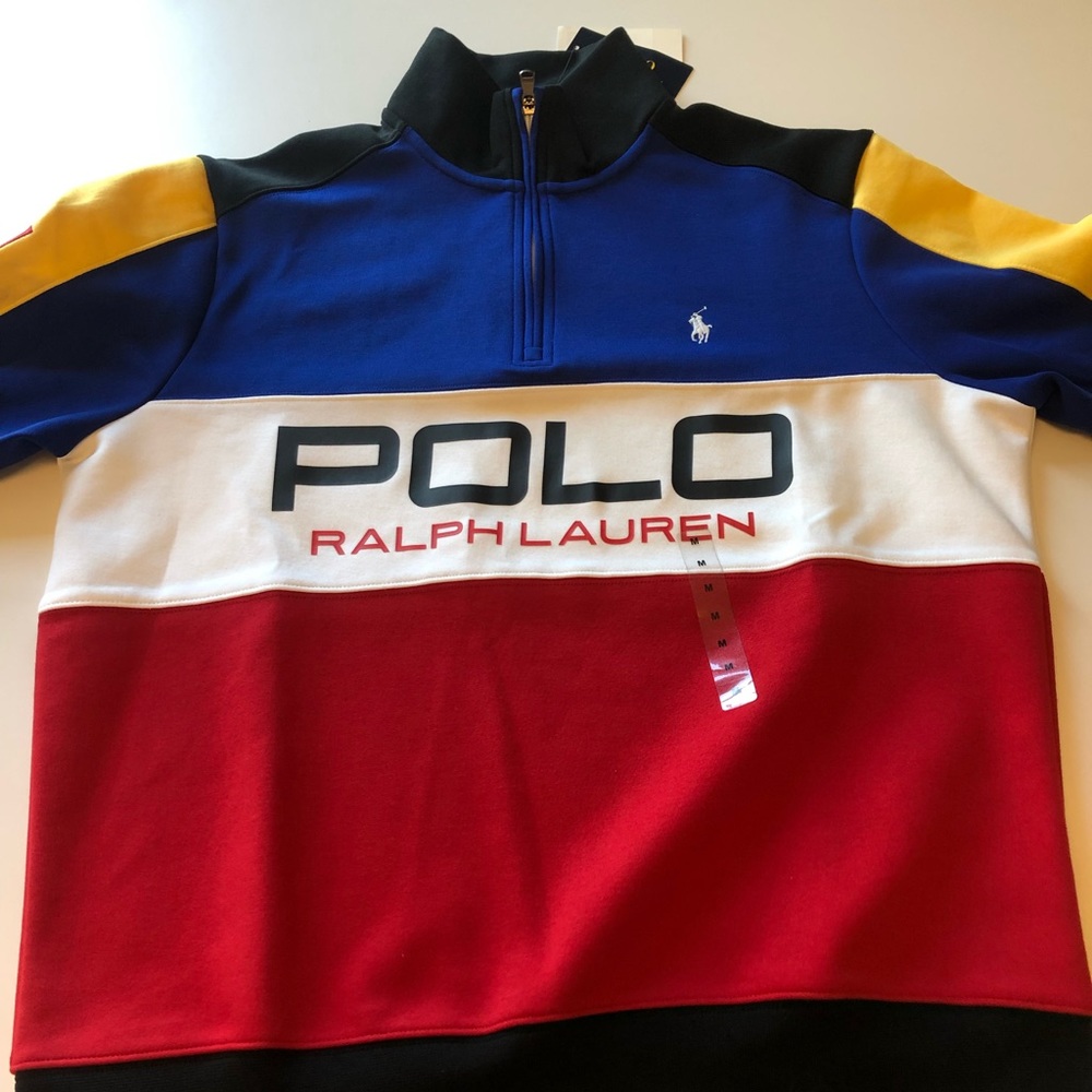 Brand New, Polo sweater! Size medium